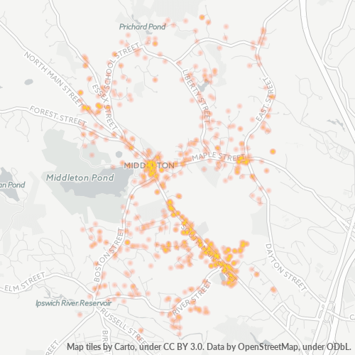 01949 Business Density Heatmap