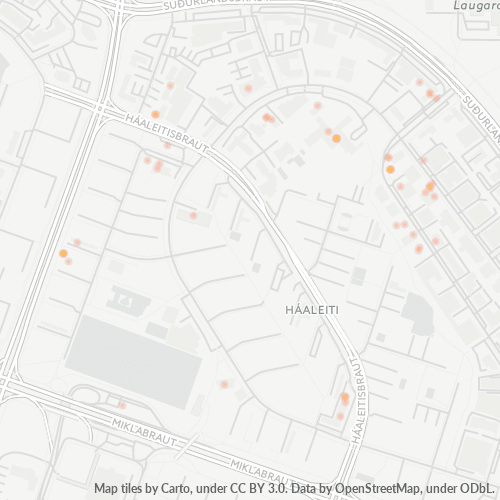 108 Business Density Heatmap
