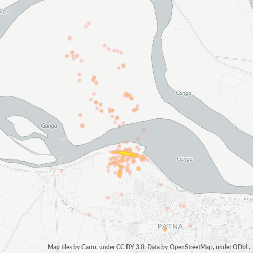 800011 Business Density Heatmap
