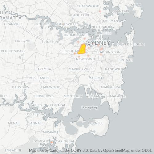 2038 Business Density Heatmap