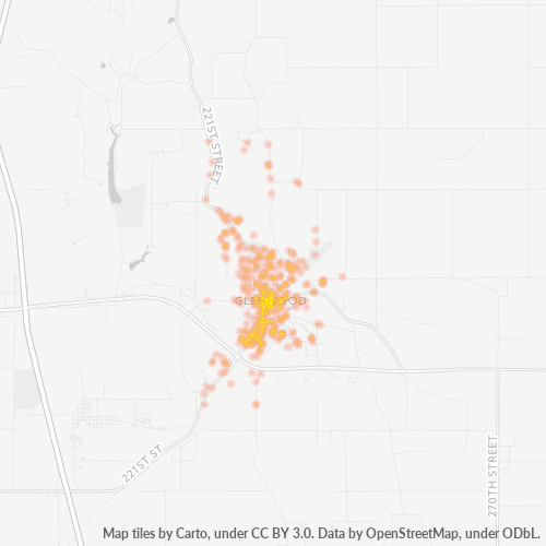 51534 Business Density Heatmap