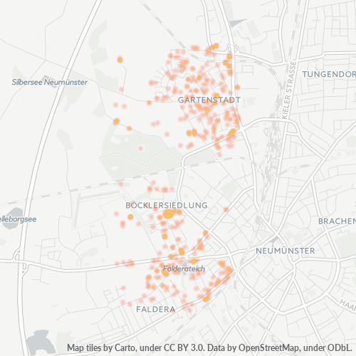 24537 Standortdichte-Heatmap