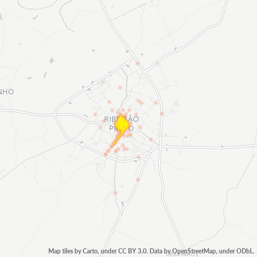 14010-000 Mapa de calor de densidad empresarial