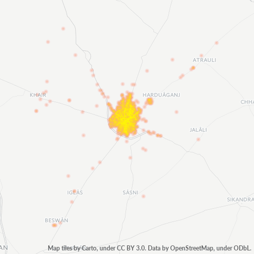 202001 Business Density Heatmap