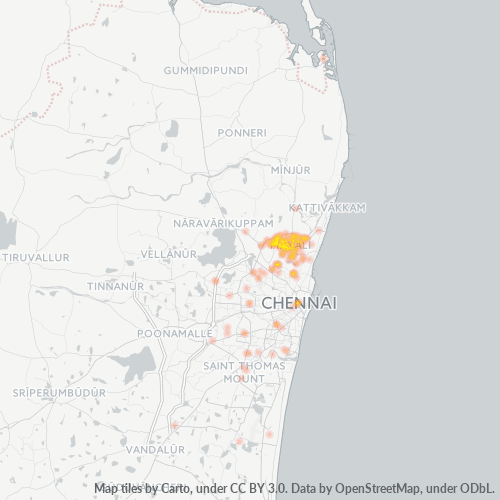 600068 Business Density Heatmap