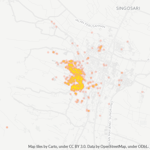 65146 Peta Panas Densitas Bisnis