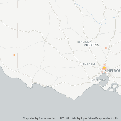 3046 Business Density Heatmap