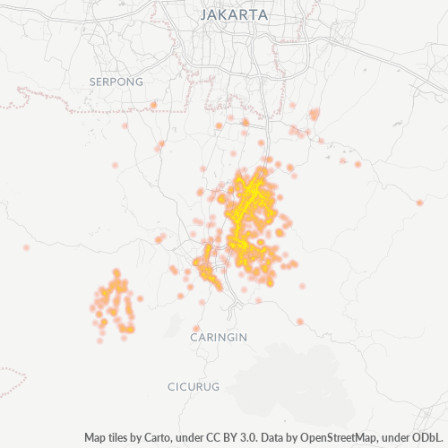 16810 Peta Panas Densitas Bisnis
