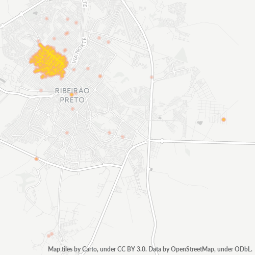 14055-000 Mapa de calor de densidad empresarial