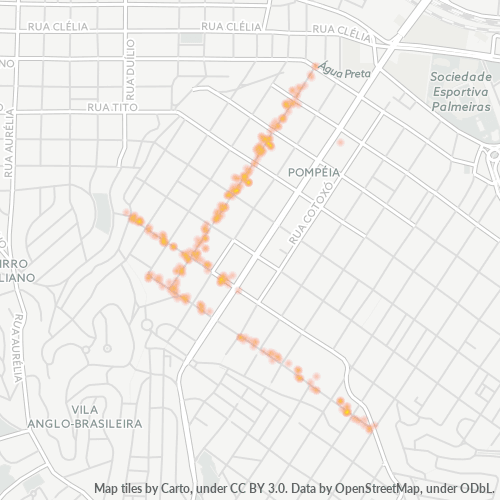 05025-000 Heatmap de Densidade da Empresa