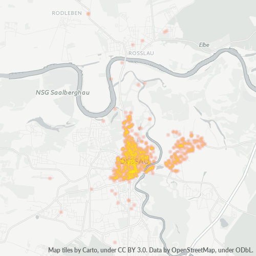 Heatmap für plz 06844