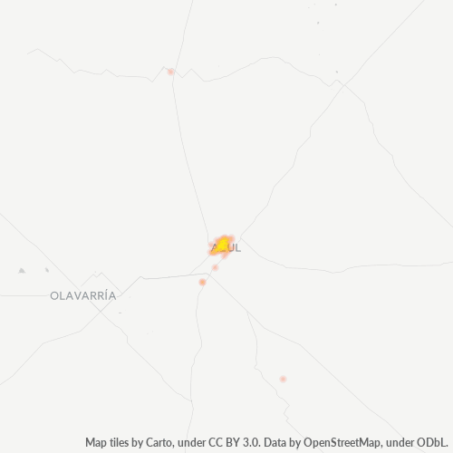 7300 Heatmap de Densidade da Empresa