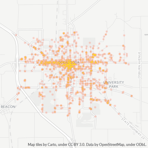 52577 Business Density Heatmap