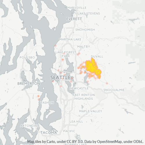 98053 Business Heat Map