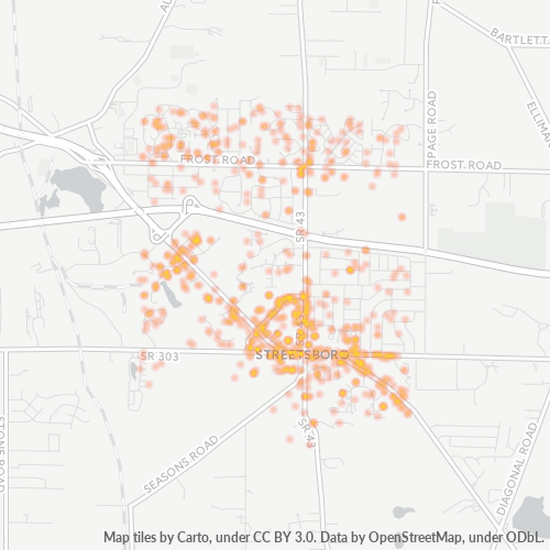 44241 Business Density Heatmap