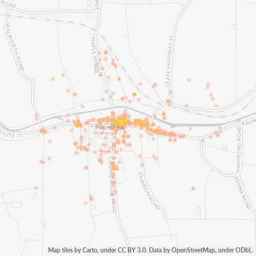 14522 Business Density Heatmap