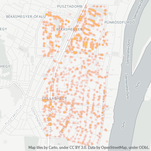 1039 Vállalati sűrűségi térkép