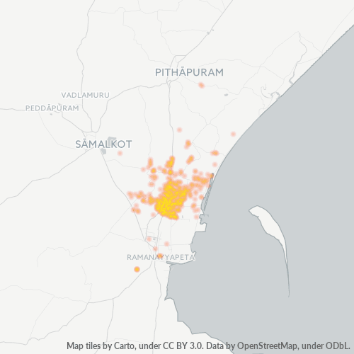 533005 Business Density Heatmap