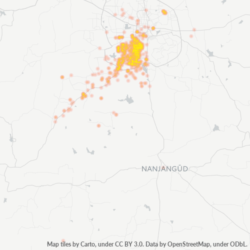 570008 Business Density Heatmap