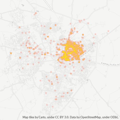 390006 Business Density Heatmap