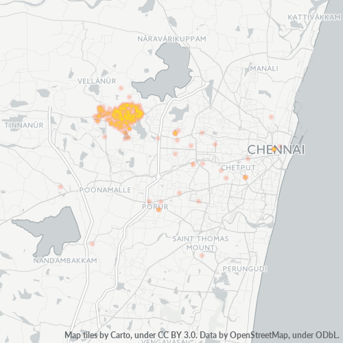 600109 Business Density Heatmap