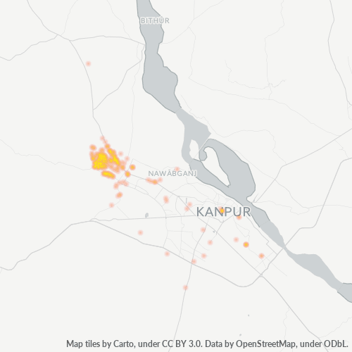 208016 Business Density Heatmap