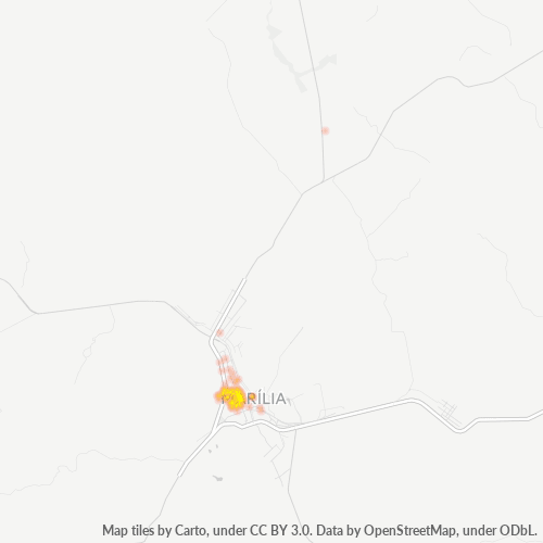 17504-000 Mapa de calor de densidad empresarial