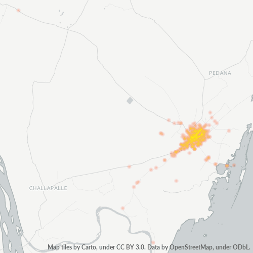 521001 Business Density Heatmap