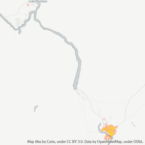 9320 Business Density Heatmap