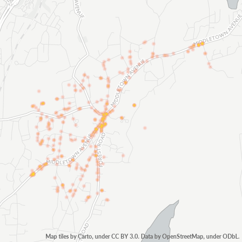 06472 Business Density Heatmap