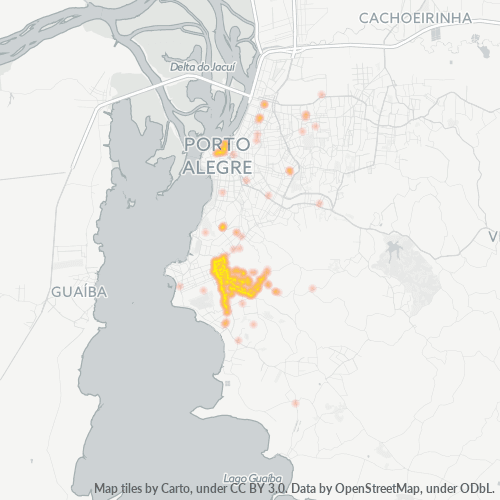 91740-000 Heatmap de Densidade da Empresa