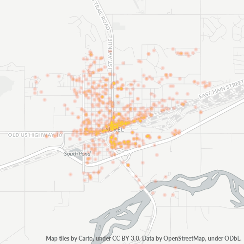 59044 Business Density Heatmap