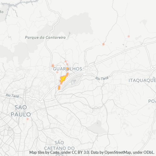 07025-000 Heatmap de Densidade da Empresa