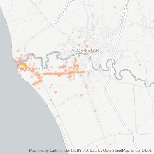 06600 Business Density Heatmap