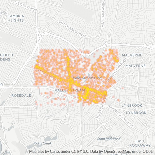 11580 Business Density Heatmap
