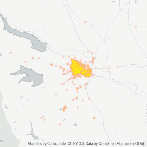 415002 Business Density Heatmap