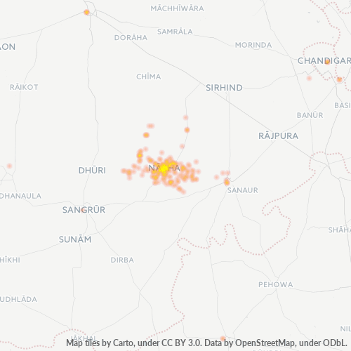 147201 Business Density Heatmap