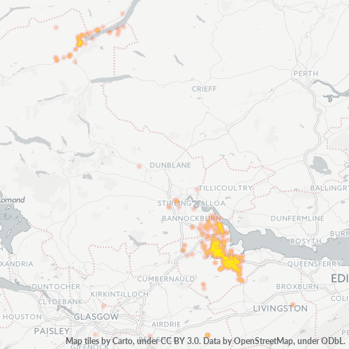 FK2 Business Density Heatmap