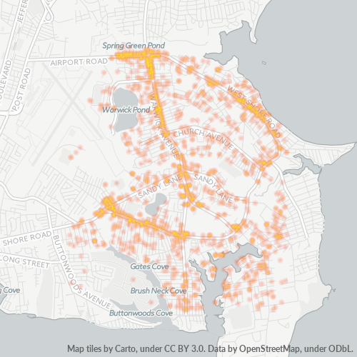 02889 Business Density Heatmap