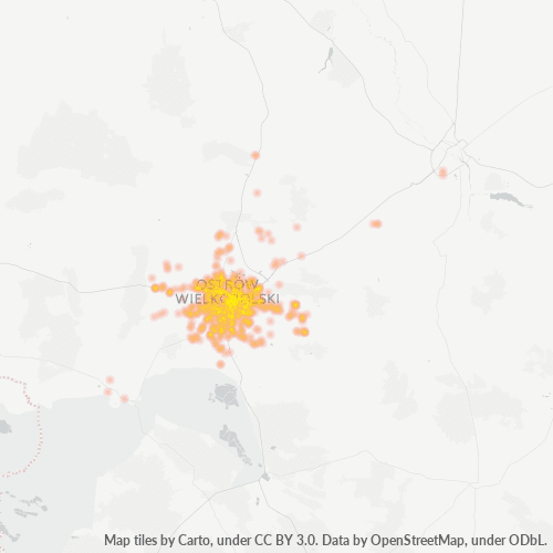 63-400 Mapa intensywności działalności gospodarczej