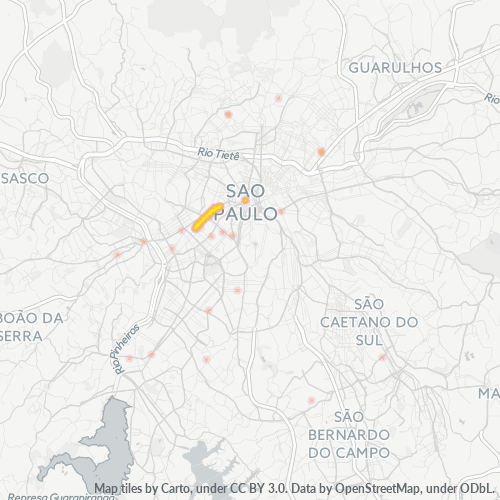01415-000 Heatmap de Densidade da Empresa