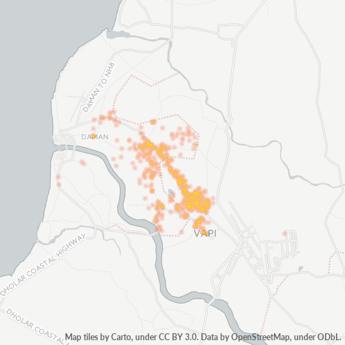 396215 Business Density Heatmap
