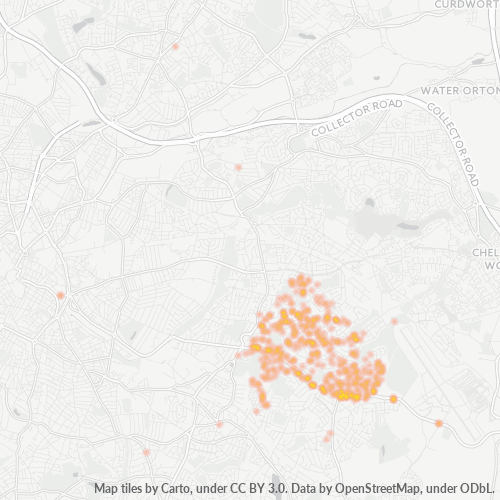 B26 Business Density Heatmap