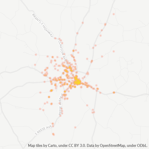 36323 Business Density Heatmap