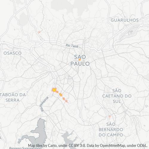 04576-000 Heatmap de Densidade da Empresa