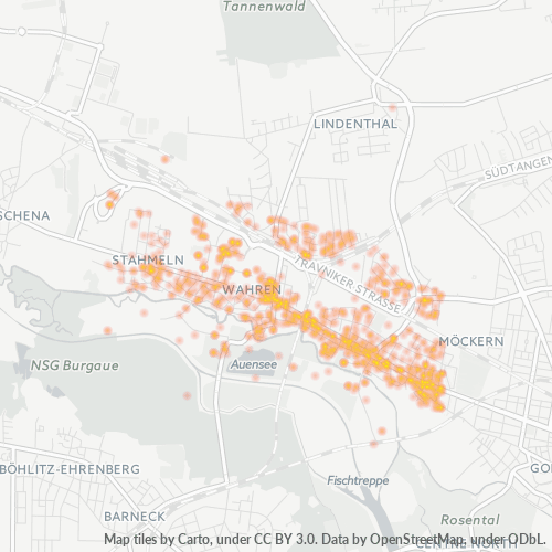 Heatmap für plz 04159