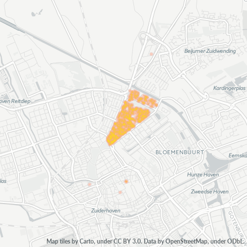 9715 Heatmap Bedrijfsdichtheid