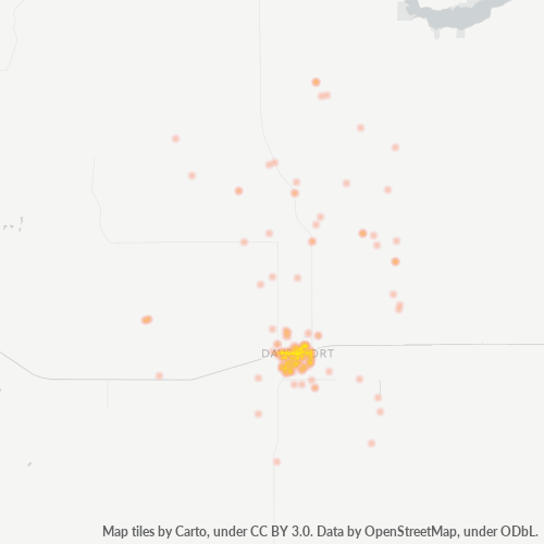 99122 Business Density Heatmap