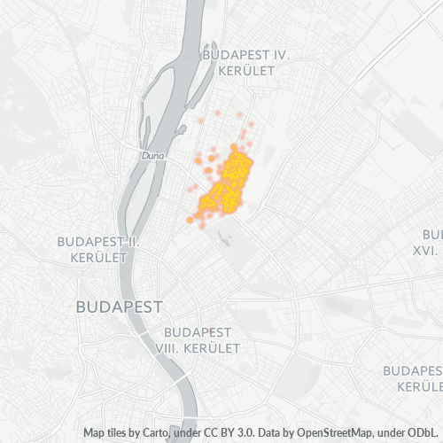 1135 Vállalati sűrűségi térkép