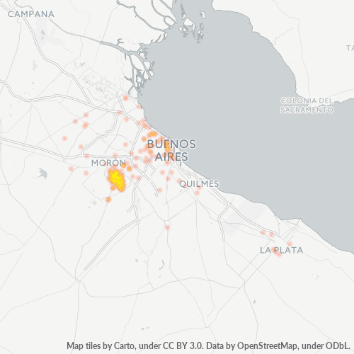 1765 Heatmap de Densidade da Empresa
